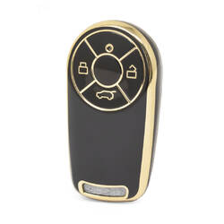 Capa Nano de alta qualidade para chave remota Great Wall 4 botões cor preta GW-D11J