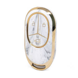 Capa de mármore nano de alta qualidade para chave remota NIO 3 botões cor branca NIO-B12J