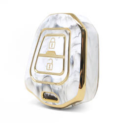 Isuzu Uzaktan Anahtar 2 Düğme Beyaz Renk ISZ-C12J için Nano Yüksek Kaliteli Mermer Kapak