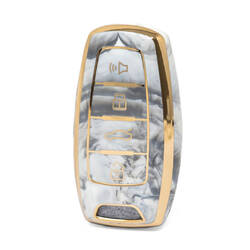 Capa de mármore nano de alta qualidade para chave remota Great Wall 4 botões cor branca GW-B12J4