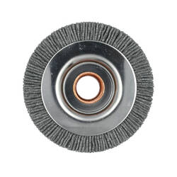 Brosse en nylon φ75×10×φ12,7 (814-00-51) pour machine à tailler les clés