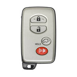 Toyota Smart Remote Key Shell SUV 3+1 pulsanti