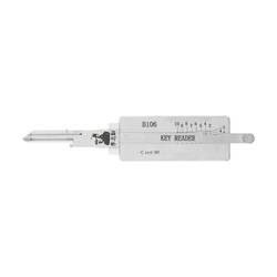 Original Lishi B106 B107 (Non-warded) Direct Key Reader / Decoder for GM