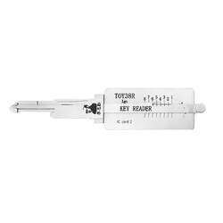 Оригинальный Lishi Toy38r-считыватель для дверного замка и зажигания с антибликовым покрытием