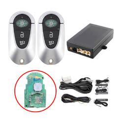 Kit d'entrée sans clé pour voitures Mercedes, fonctionne avec le bouton de démarrage OEM d'usine (ajouter une clé) ESW309C01-N-PP-BE3