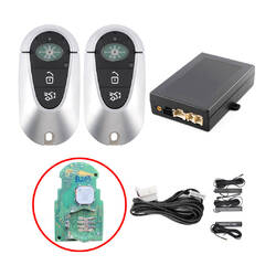 Kit d'entrée sans clé pour voitures Mercedes, fonctionne avec le bouton de démarrage OEM d'usine (ajouter une clé) ESW309C02-N-PP-BE3
