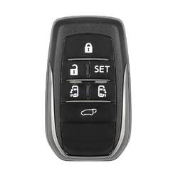 Chiave remota intelligente Toyota Alphard Vellfire Shell 6 pulsanti