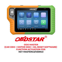 Obdstar - Odo Master (программное обеспечение Car Odo + Motor Odo + Oil Reset) Активация функции для Key Master G3 / X300G3