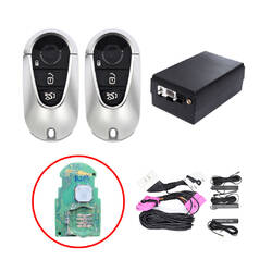 Kit d'entrée sans clé pour voitures Mercedes FBS4, fonctionne avec le bouton de démarrage OEM d'usine (ajouter une clé) ESW312-BE/BE3-B