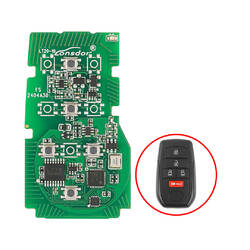Lonsdor LT20-10 Toyota / Lexus chiave telecomando intelligente universale PCB 5 pulsanti