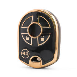 غطاء نانو عالي الجودة لمفتاح ريموت فورد بثلاثة أزرار باللون الأسود Ford-K11J3