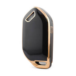 غطاء نانو عالي الجودة لمفتاح ريموت كيا 5 أزرار باللون الأسود KIA-S11J5