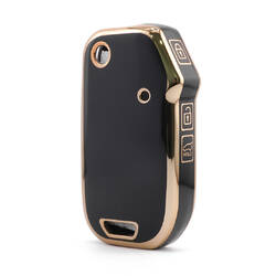 غطاء نانو عالي الجودة لمفتاح ريموت كيا 3 أزرار باللون الأسود KIA-T11J3