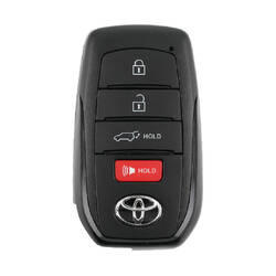 Toyota Highlander 2024 Оригинальный смарт-ключ с дистанционным управлением 3+1 кнопки 314,35/ 312,11 МГц 8990H-0E330 / 8990H-0E600