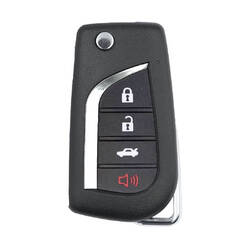 Keydiy KD Универсальный выкидной дистанционный ключ 3+1 кнопки Toyota Тип B13-4