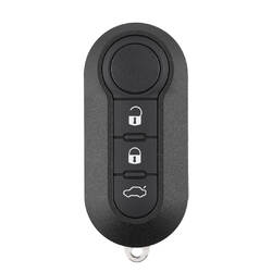 Fiat Flip Remote Key 3 Botões 433Mhz 4A Transponder