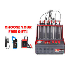 GATmatic GI600 Supports EFI Gasoline Injector Cleaner 6 Cylinder With Gift