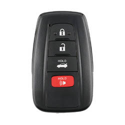 Clé télécommande intelligente d'origine Toyota Camry 2018-2024 3+1 boutons 314,35/312,11 MHz 89904-06350