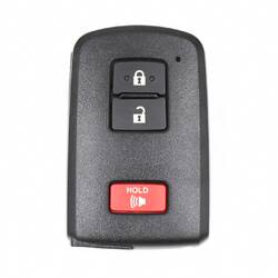 Toyota Tundra Sequoia Rav4 Highlander Оригинальный корпус смарт-ключа 2+1 кнопки