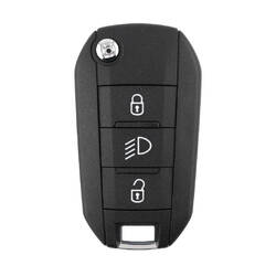 Корпус выкидного ключа Peugeot с 3 кнопками, лезвие VA2 для печатной платы Xhorse XEPG00EN