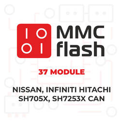 MMCFlash - Módulo 37, Nissan, Infiniti Hitachi SH705x, SH7253x pode
