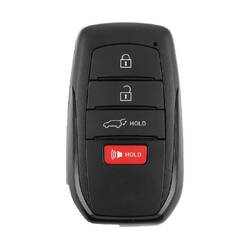 Toyota Highlander 2024 смарт-ключ с дистанционным управлением 3+1 кнопки 314,35/ 312,11 МГц 8990H-0E330 / 8990H-0E600 / 8990H-0C020 / 8990H-0C021
