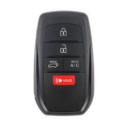 Toyota Rav4 2021 Smart Remote Key 4+1 Buttons 312.11/314.35MHz 8990H-42380 / 8990H-42381 / 8990H-42A50