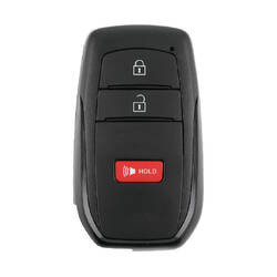 Toyota Sequoia Tacoma 2023 Smart Remote Key 2+1 Buttons 314.35/312.11MHz 8990H-0C030 / 8990H-0C031 / 8990H-60750 / 8990H-60751 / 8990H-AK010 / 8990H-AK011