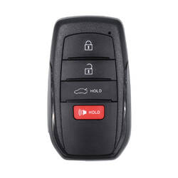 Toyota Crown 2023 Smart Remote Key 3+1 Buttons 312.11/314.35MHz 8990H-30190 / 8990H-30191