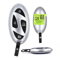 Оригинальный смарт-ключ для Hyundai Kona 2024 года выпуска, 3+1 кнопки, 433 МГц, 95440-BE560