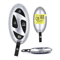 Llave remota inteligente original Hyundai Tucson 2025 de 5+1 botones, 433 MHz, 95440-N9540
