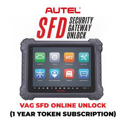 Autel - Desbloqueo en línea de VAG SFD por 1 año con suscripción a token