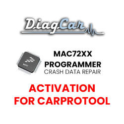 Programador DiagCar MAC72xx. Ativação para CarProTool. Reparo de dados de travamento