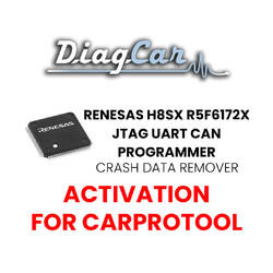 DiagCar Renesas H8SX R5F6172x JTAG UART CAN Programmeur Suppresseur de données de collision