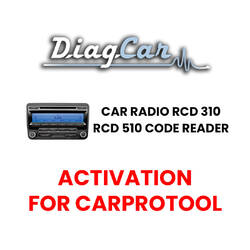 Lecteur de codes d'autoradio DiagCar RCD 310 RCD 510