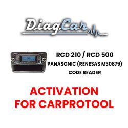Lecteur de codes DiagCar RCD 210 / RCD 500 Panasonic (Renesas M30879)