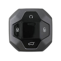 Jetour Original Smart Remote Key 4 Botões 433MHz Cor Cinza Escuro