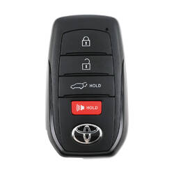 Toyota Highlander 2024 Chave Remota Inteligente Original 4 Botões 314,35/312,11 MHz 8990H-0E340