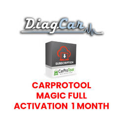 DiagCar Carprotool Magic Activation complète pendant 1 mois
