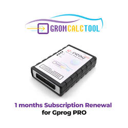 GromCalcTool Продление подписки на 1 месяц для Gprog