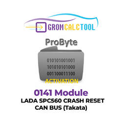 GromCalcTool 0141 Модуль LADA SPC560 Сброс аварии CAN BUS (Takata)