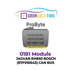 GromCalcTool 0181 Модуль JAGUAR RH850 BOSCH (R7F010643) CAN BUS
