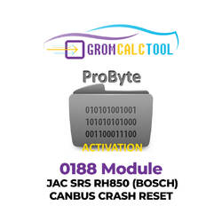 GromCalcTool 0188 Модуль JAC SRS RH850 (BOSCH) CANBUS CRASH RESET
