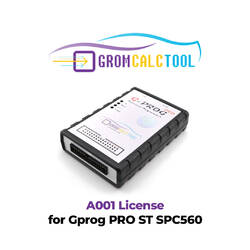 GromCalcTool A001 License for Gprog PRO ST SPC560