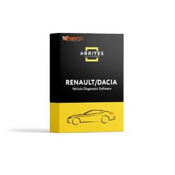 Abrites-RR030 2022+ Renault ve Dacia araçları için IC ve ABS (ATE) Modüllerinde Gösterge Paneli Kalibrasyonu