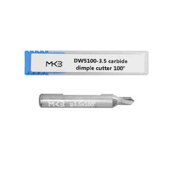 قاطعة غمازة (كربيد خارجي) نوع P-3591 - φ3.5xD6x40x100°