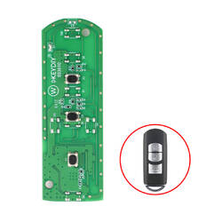 Keydiy KD Chiave universale intelligente PCB 3 pulsanti Mazda tipo ZB44-3