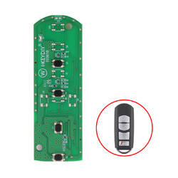 Keydiy KD Chiave universale intelligente PCB 3+1 pulsanti Mazda tipo ZB44-4