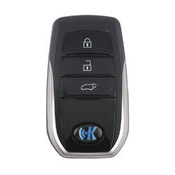 Clé télécommande intelligente universelle Keydiy KD 3 boutons pour Toyota type TDB01-3
