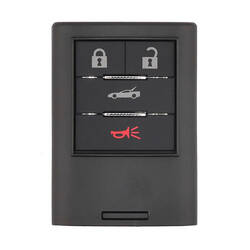 Chevrolet Corvette 2008-2013 Orijinal Akıllı Uzaktan Anahtar 3+1 Düğme 433MHz 25926481